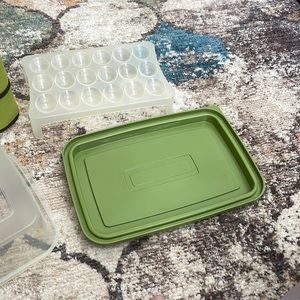 Rachael Ray appetizer caddy, 5 piece thermal carrier set